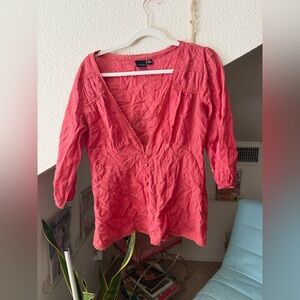 Women’s Sonoma, life and style 3/4 length blouse size medium